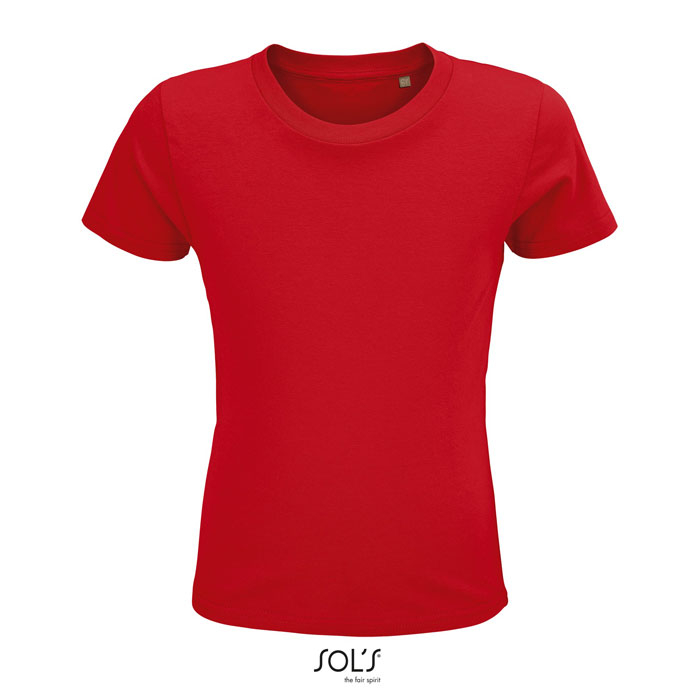 T-shirt personnalisé coton bio enfant 150g - CRUSADER Rouge 1